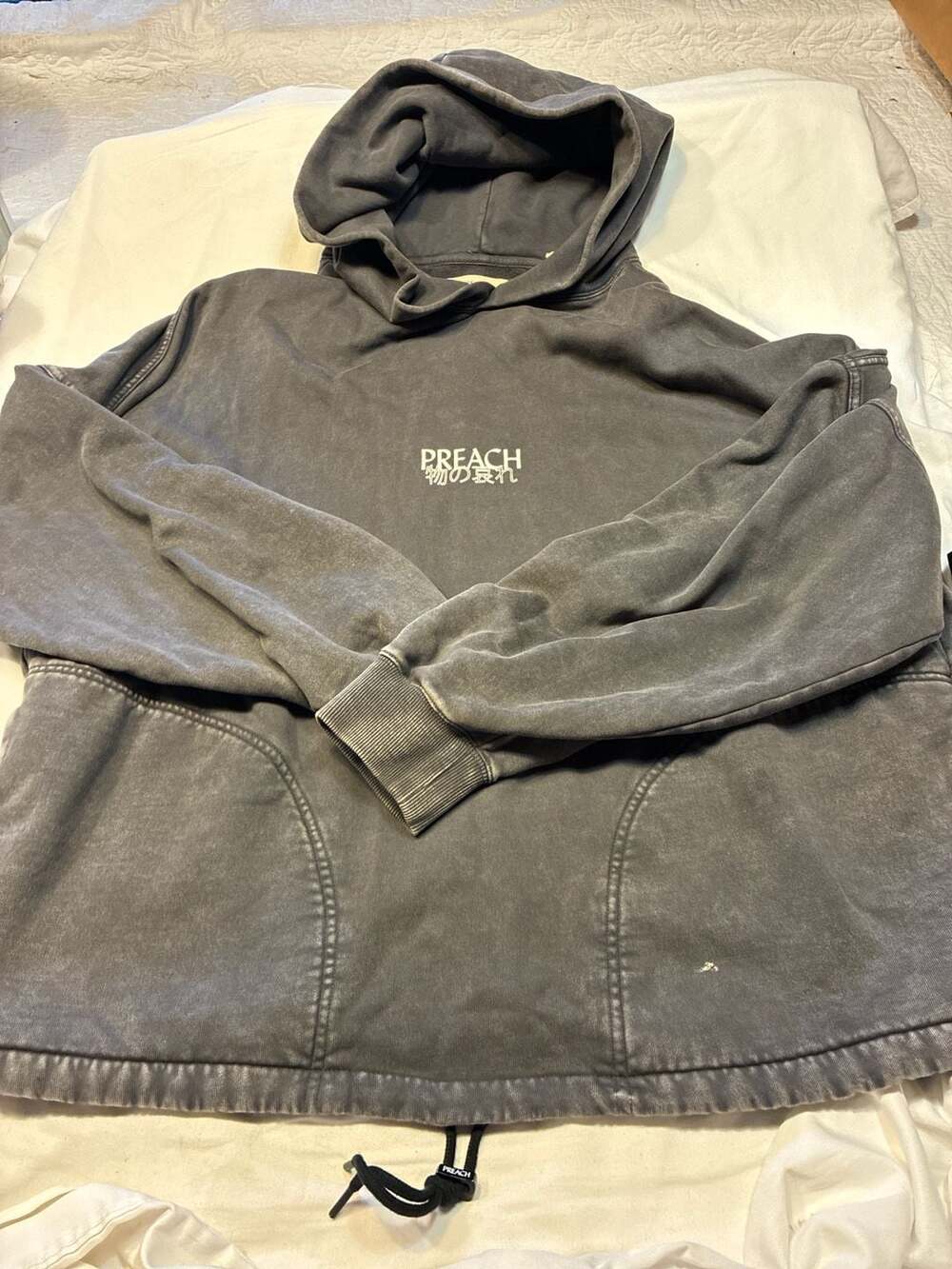 PREACH Mono No Aware Koi Fish Oversized Sidepocket Hoodie